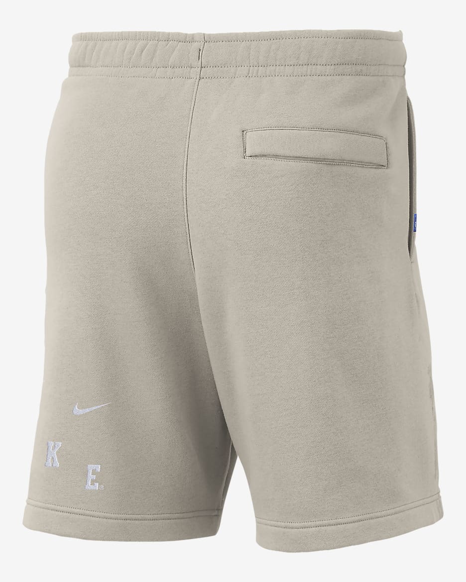 Shorts de tejido Fleece para hombre Nike College Duke